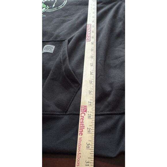 Buffalo Outdoors Workwear Skeleton Space Glow In Dark 3XL Hooded Sweatshirt NWT - Picture 8 of 9